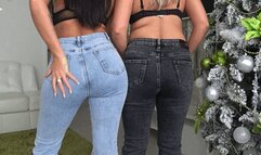 Jerk off to our big denim butts AFn