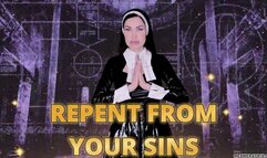 REPENT FROM YOUR SINS