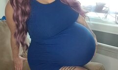 Vore video , belly move and belly play