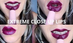 EXTREME CLOSE UP LIPS