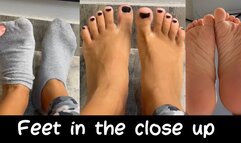 Foot fetish + close up