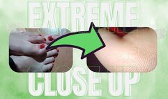 DIRTY FEET - EXTREME CLOSE UP