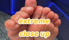 POV:my soles of feet in extreme close-up