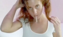 Lollipop Licking girl