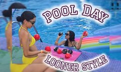 Pool day looner style