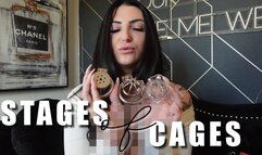 Stages of cages (pixelated)