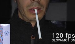 Smoking EVE 120s blue IYF dark 161124 120fps SLOW