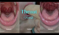 Deep Throat fetish very close-up