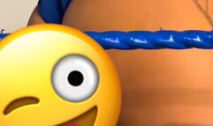 Crushed and smothered by giantess ass