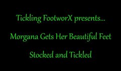 Morgana Gets Her Feet Stocked and Tickled