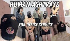 Cleo Domina -Human ashtrays for office services