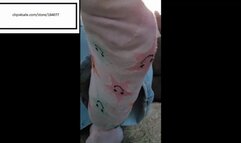 Tootsiequeen23 Dry Feet from pink socks