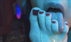 Feet With Honey Taste