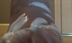 Showing my lotion some love ft dirty feet