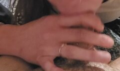 Pov Sloppy deepthroat blowjob!