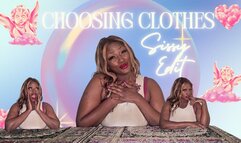Day 23 Sissy training programme: Choosing clothes as a sissy