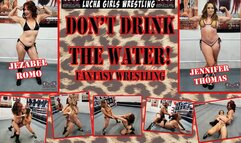 1322-Dont Drink that Water! - Fantasy Bikini Wrestling
