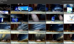 She destroys a toy truck and penis with her buffalos and her weight of 140 kg