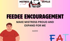 Feeder Mistress eating encouragement Audio