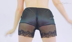 Slow motion busty boob bouncing Lottii Rose