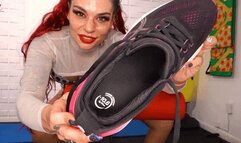 Drop & Give Me 10 Licks! (Sweaty Smelly Gym Foot Worship) ft Goddess Fina