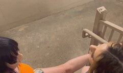 Anastasia Maye and Kazzy's Dirt Feet and Foot Washing Tease - Mobile