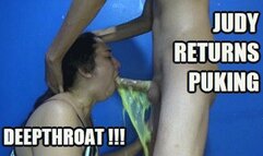 DEEP THROAT FUCKING PUKE 250126DB JUDY DEEPTHROAT PUKING THE RETURN OF JUDY (FULL HD MP4 VERSION)