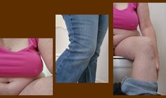 Taking A Crackly Dump w Toilet Gas and Peeing