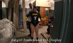 Batgirl gets Frozen solid and on display