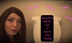 Holding Your Penis While You Go Humiliation