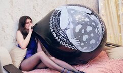 Cosette BTP's black printed Olympic 45'' balloon - 1080p