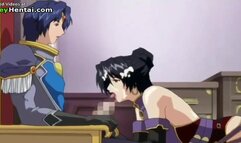 Kinky busty babe gets amazing cumshot