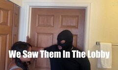 Lauren Sophia Gymnast Alexia and Melody Mynx in: We Saw Them In The Lobby