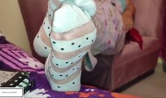 Mila1_Fox See thru socks hide crusty feet