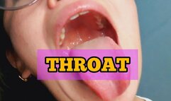 Abriendo toda mi boca por completo