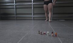 Muslce Giant Catches you After Grocery Shopping then Swallows you Whole Vore Giant Fetish