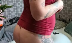 looner poping inflatable and smoking