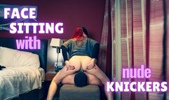 MCD - FACESITTING WITH NUDE KNICKERS - Full HD with Ass Smothering, Humiliation and Teasing