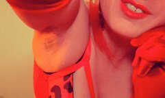 Sniff Sniff Bitch: Hairy Armpit Worship Sniff + Lick POV