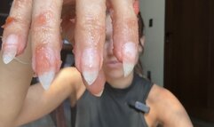 Natural nails self defense
