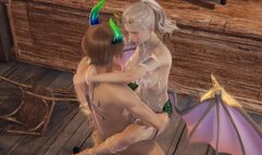 3D Hentai Uncensored - my Succubus Girlfriend Part 2