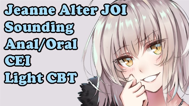 Mistress Anal Anime Hentai - Jeanne Makes You Face The Consequences Part 1(Jeanne FGO Hentai  JOI)(Sounding, Assplay, CEI, Femdom) Porn Video