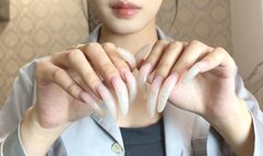 #176 - Bright lighting long nail show