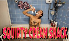 Squirty Cream Snack