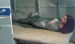 Molly Matthews Is Thoroughly Restrained In The Back Of A Van!