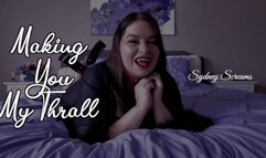 Making You My Thrall - Vampire Sydney Screams Mesmerizes You and Turns You Into Their Eager Servant - HD 1080 MP4