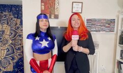 JERKOFF while you suck MAJOR PATRIOT'S feet to SAVE AMERICA - NADIA WHITE HIDEF