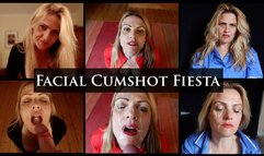 Facial Cumshot Fiesta - Cumpilation