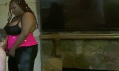 femdom - Goddess MXDominion Face Fucks slave with her strapon, face fucking, slave training, female supremacy  1080