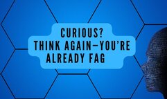 The NLP toolbox: Curious? Think Again—You’re Already Faggot